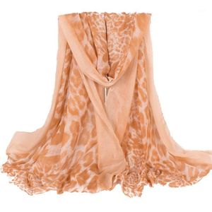 Sjaals mode polyester vrouwen sjaal roze luipaard print winter grote grote sjaals en multifunctionele wraps lichtgewicht