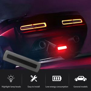 12V Universal Rear Tail Light Car Led Brake Stop Strobe Lights Streamer DRL Strips 40LED Fog Signal Lamp Safety