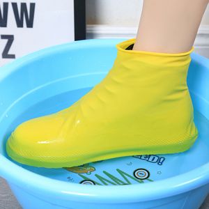 LaTeX Rainproof and Snowproof Sand-Prevention Shoe Cover Outdoor Travel in Rainy Days Thickened Boys and Girls