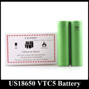 Top Quality US18650 VTC4 VTC5 VTC6 Lithium Battery Battery Clone mAh V Fast Charging Long Lasting Dry Batterya31