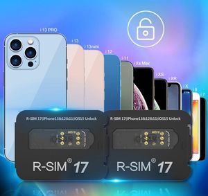 RSIM17 R-SIM 17+ Unlock Card для iOS 15 RSIM 17 Universal Universal разблокировка карты для 5G iPhone 11 12 13 MAX PRO XR XS NEW