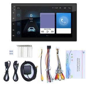 Android Din bilradio Multimedia Videospelare g Core CPU Universal Auto Stereo GPS Map för Nissan Hyundai MP3 MP4 spelare