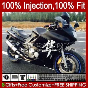 Kawasaki Ninja Zzr-400 ZZR-600 2001 2002 2003 2004 2005 2006 2007 84HC.94 광택 검은 ZZR600 ZZR400 ZZR 400 600 93 94 95 96 97 98 99 00 바디 키트