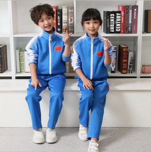 Spring Autumn Men's Sportswear Women's Leisure Fighting Martial Arts Suits Coach Class School College Uniform Par Anpassning