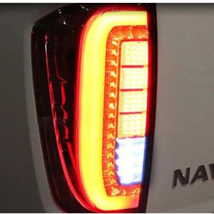 Nissan Navara NP300 için Otomobil Parçaları Arabalar Kuyruk Işıkları LED Sinyal Lambası DRL Koşu Ampul Sis Arka Lambaları Melek Gözler Arka Otopark