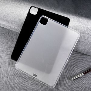 Matowy Błyszczący Miękki żel TPU Przypadki na wstrząsy dla Apple iPad Mini 2 5 6 Pro Air 4 10.9 11 2021 7 8 10.2 10.5 9.7 SAMSUNG Tab S7 A7 Lite T220 T290 P200 T720 T500 T870 P610