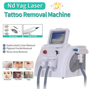 Altra attrezzatura di bellezza Macchina multifunzionale per la depilazione permanente OPT Nd Yag hr Ipl Rimozione del tatuaggio laser per il trattamento dell'acne