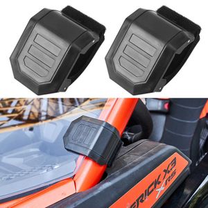 Car For Honda Pioneer 2Pcs For Can-Am Maverick x3 1000 Commander UTV Universal Windshield Window Clamp For Polaris RZR XP