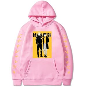 2020 heiße neue Banana Fish Anime Hoodie Männer/Frauen beliebte Mode Harajuku Banana Fish Hoodies Sweatshirt Pullover Streetwear Y0809