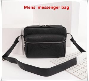 Mens axelväskor märke designer kamera väska loui messenger väska känd resa postman klassisk handväska portfölj crossbody
