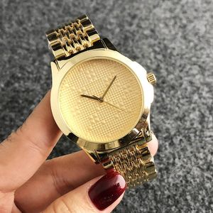 Zegarek na rękę marki modowej kobiety dziewczyna pszczoła styl metalowy pasek ze stali luksusowy zegar kwarcowy G59
