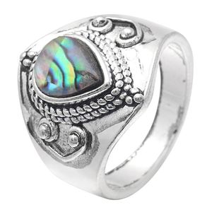 Обручальные кольца Ufoorovintage помолвка Dropwater Girl Bohemian Antique Color Magic Stone для женщин ювелирных ювелирных изделий 2021
