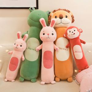 Soft long sleeping Dolls cylindrical creative lazy toy big pillows plush toys kids gifts