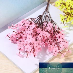 Decorative Flowers & Wreaths Artificial Babysbreath Silk Gypsophila Home Room Wedding Brides Bouquet Table Plastic Plum Blossom Plants Acces Factory price expert