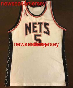 100% Stitched 9/11 2001 Patch Champion New Jersey Jason Kidd Basketball Jersey Mens Women Youth Custom Number name Jerseys XS-6XL