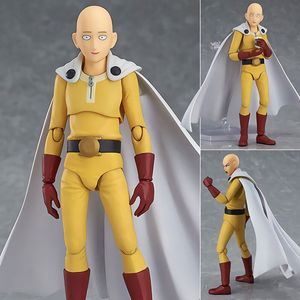 25 cm Anime One Punch Man Figur Saitama Sensei Genos PVC Action Figure Sammlung Saitama abbildung Modell Spielzeug Geschenke Brinquedos X0503