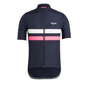RAPHA team 2021 Men's Cycling Short Sleeves jersey Road Racing Shirts Riding Bicycle Tops Breathable Sports Uniform Ciclismo Maillot S21040518