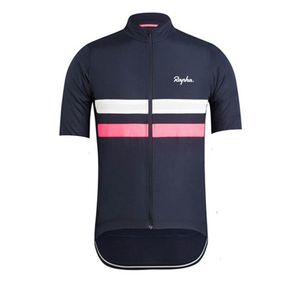 Rapha Takımı 2021 erkek Bisiklet Kısa Kollu Jersey Yol Yarış Gömlek Sürme Bisiklet Bisiklet Bisiklet Solunabilir Spor Üniforma Ciclismo Maillot S21040518