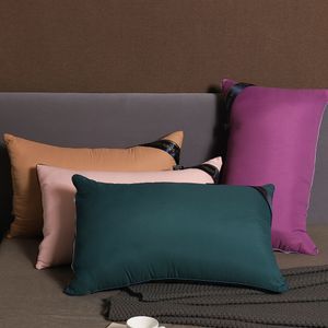 (Only 1 Pcs Pillow) Star Hotel Special Pillow Household Soft and Comfortable Vacuum Neck Pillow Washable Pillow 48X74CM F8051 210420