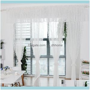 Curtain Drapes Deco El Supplies Home & Garden280Cm*20M One Roll White Tulle Living Room Voile Curtains For Window Bedroom Lace Cloth Fabrics