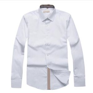 Lüks tasarımcıları erkek gömlek moda rahat iş sosyal ve kokteyl gömlek marka bahar sonbahar zayıflama en moda giyim S-3XL # 21