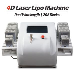 Lipo Laser Slimming Machine 12 Pad 208 diodi dal Giappone Mitsubishi nessuna attrezzatura invasiva per il body contouring per saloni di bellezza spa