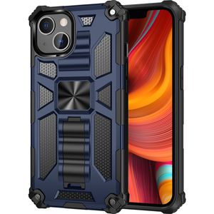 Custodie per cellulari Per T-Mobile REVVL V Plus 5G custodia mista PC TPU 2 in 1 Hybrid Armor Kickstand Cover posteriore antiurto B