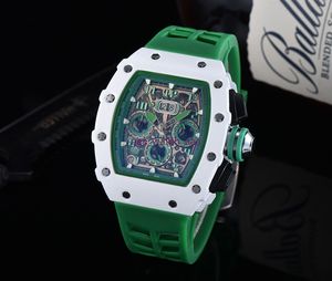 Uomini 2020 Orologi da uomo di alta qualità Montre homme Orologi al quarzo in silicone Moda uomo Sport impermeabili Orologi da uomo di lusso Reloj hombre16