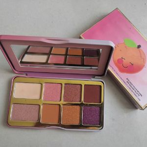 Nowy wydany łaskotany brzoskwinia Mini Eyeshadow Makijaż Paleta Wakacje Chirstmas 8 Kolor Eye Shadow Palettes Bezpłatny statek