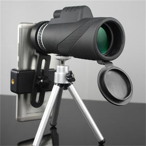 Waterproof 40X60 High Definition Monocular Telescope night vision Military HD Professional Hunting w/Tripod Phone Holder