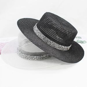 Moda Geniş Ağız Şapkalar Tatil Hollow Nefes Güneş Şapka Kadınlar Sert Kıyılmış Plaj Şapkaları Panama Kapağı