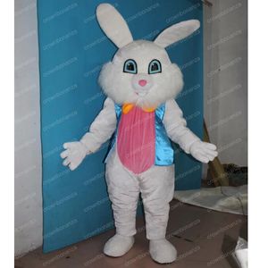 Halloween kanin maskot kostym toppkvalitet påsk kanin tecknad tecken outfits vuxna storlek jul utomhus tema party vuxna outfit kostym