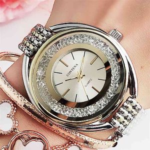 Klassische Designeruhren Berühmte Frauen Luxus Top Marke Quarz Damen Handgelenk reloj mujer relogio feminino 210707