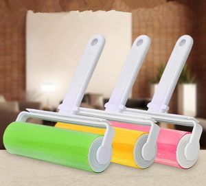 Wholesale sticky washable dust lint cleaning brush roller for sale - Group buy Washable Lint Dust Remover Roller Reusable Cleaning Brushes For Pet Clothes Hair Sticky Tools SN2149