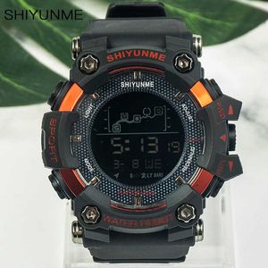 SHIYUNME Shock Outdoor Impermeabile Sport Corsa Elettronico Militare Orologio da polso luminoso per uomo Moda Army Watch montre homme G1022