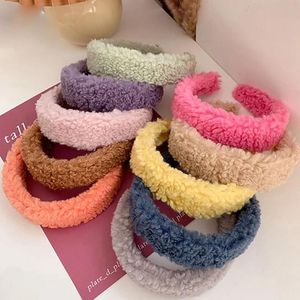 Candy Colors lambwool hårband turban bezel pannband