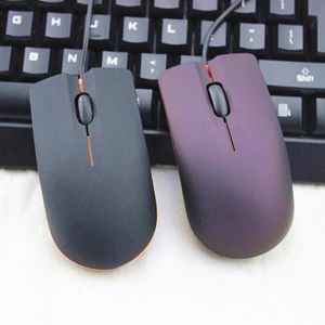 Mini com fio 3D Optical USB Mouse de jogos, para o mouse de jogos de computador notebook, boa sensibilidade do arquivo de escritório, com caixa de varejo