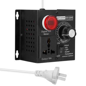 Altri componenti attivi Regolatore di tensione AC 220V 4000W Controller variabile compatto Controller portatile Velocità Temperatura leggera Dimmer aggiudicabile