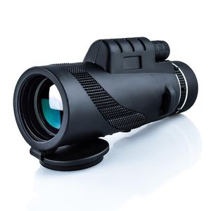 Teleskop kikare BAK4 80X100 Optik Zoom HD-lens Vattentät High Definition Monokulär Spotting Scope Portable för vandring jakt
