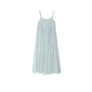 Vestidos casuais elegante férias pastel coreano vestido mulheres sarafan strap ruble roubão estilo de verão uma linha de praia ucrânia