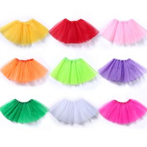 Little Girls'tu Skirt Multipack Princesa Três camadas Tule Ballet Saias para crianças Z1845-09