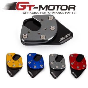 Outras peças de motocicletas Acessórios Kickstand Side Stand Extension Placa de suporte de almofada amplificador para xad 750 x- ​​xadv750 2021