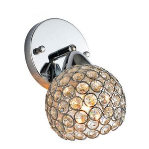 Lampada da parete moderna Crystal Sconce K9 G9 Camera da letto Scale Corridoio Lampadario Lampada Ombra per la decorazione domestica Apparecchio WF10901