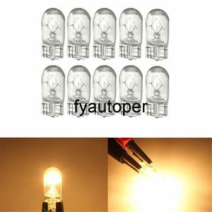 10pcs Car Tuning 12V T10 501 W5W Wedge Interior Side Light Capless Dashboard Dash Bulb 3w Decorative Lamp Car Accessories