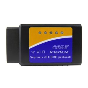 ELM327 V1.5 WiFi OBD2 الماسح الضوئي لنظام Android IOS OBDII WI FI ELM 327 V 1.5 OBD 2 كود قارئ للسيارات ELM-327 أدوات تشخيص السيارات