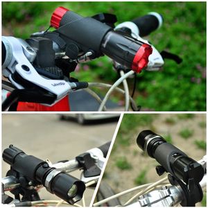 Wholesale bicycle light drop ship for sale - Group buy Portable Bike Bicycle Light Lamp Stand Holder Grip LED Flashlight Clamp Clip Mount Bracket Accessories Drop ship