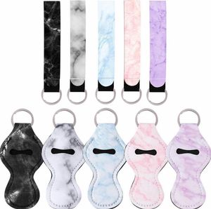 Party Parts 100-Компрессорные Держатель Chapstick Держатель с Держателями Neoprene Wrstlet NeoPrene Holders Keychain оптом SN5354