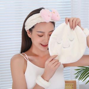 Towel Reusable Face Towels Cold Compress Facial Mask Beauty Tools Thickened Coral Fleece For Women Skin Care Moisturizing
