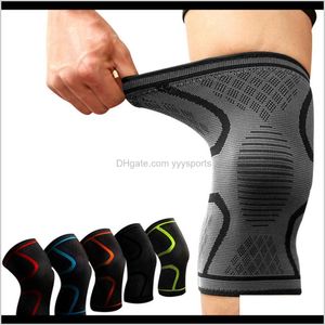 Elbow Pads 1pcs Fitness Running Cykling Support Braces Elastic Nylon Sport Compression Knee Pad Sleeve för basketbollvolleyboll Whfnq Pyacm