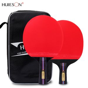 Wholesale table tennis paddle rubbers for sale - Group buy Table Tennis Rackets S300 S600 Wood Paddle Sticky Rubber Ping Pong Racket Loop Attack Bat with Good Control Spin